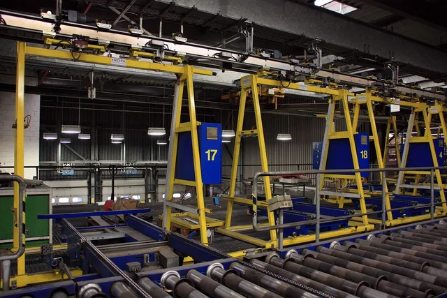 overhead conveyor, industry, nature, plant, conveyor technology, assembly line. Business acumen examples: counting what you have actually won